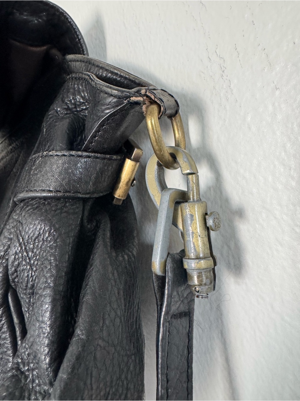 Black Bayswater leather Bag - Picture 6 of 10